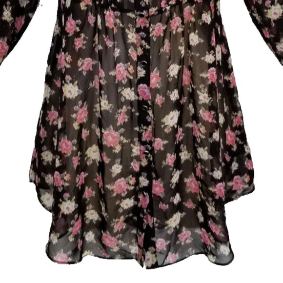 GUESS Chiffon Top Blouse 5854E1M - Picture 3 of 15